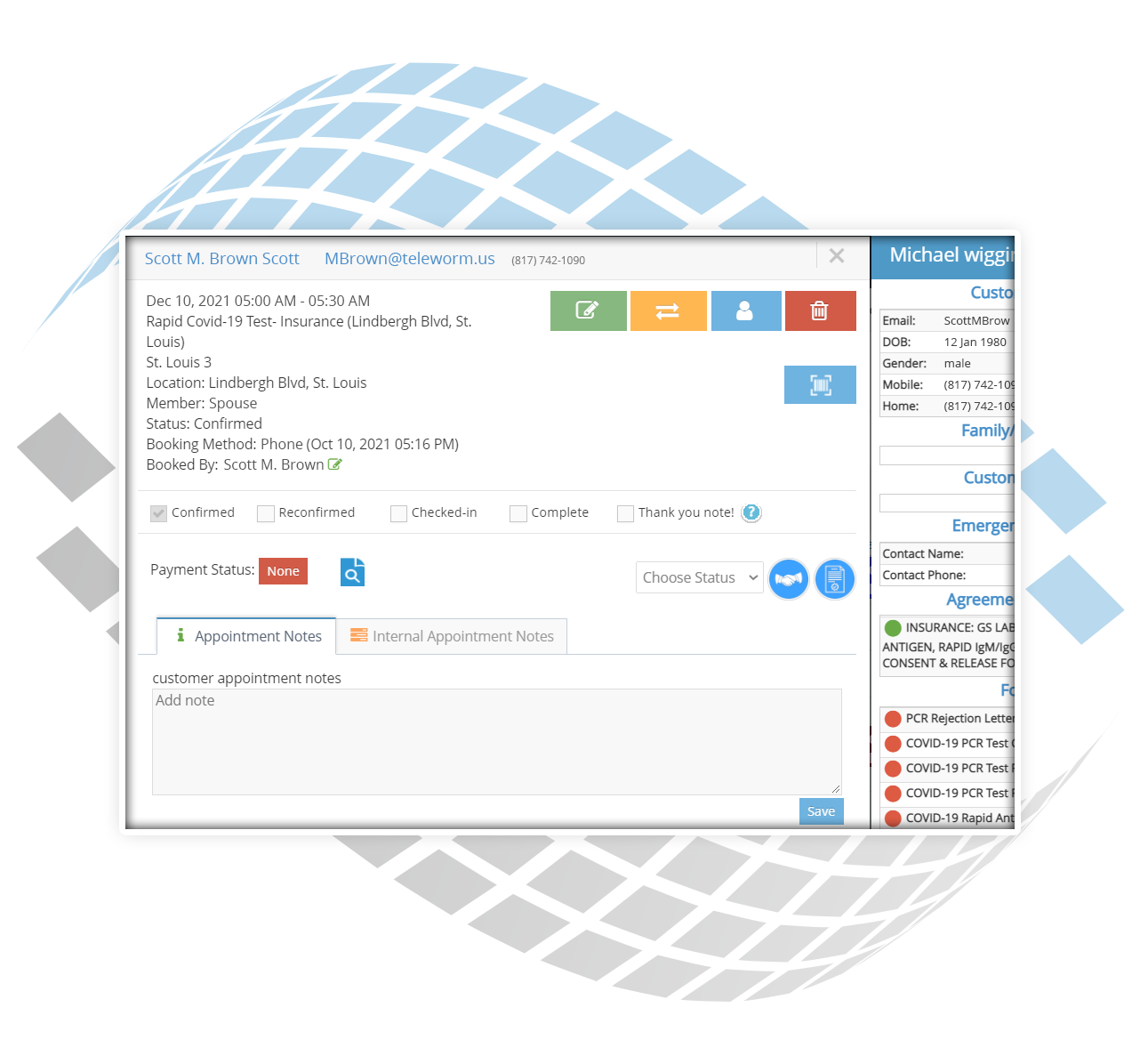 Efficient Check-in Process